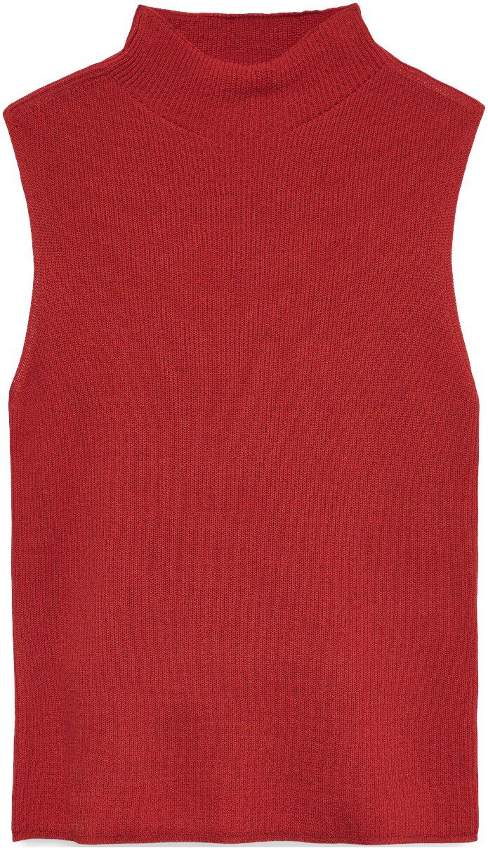 AWVITORIA SL HIGH NECK KNIT TOP