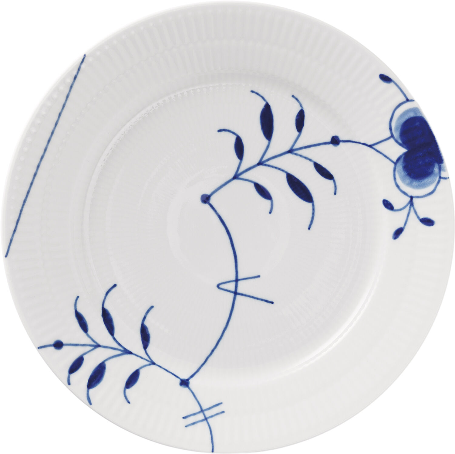 Bl&aring; Mega Riflet tallerken Limited Edition, 22 cm. , Dekoration 9