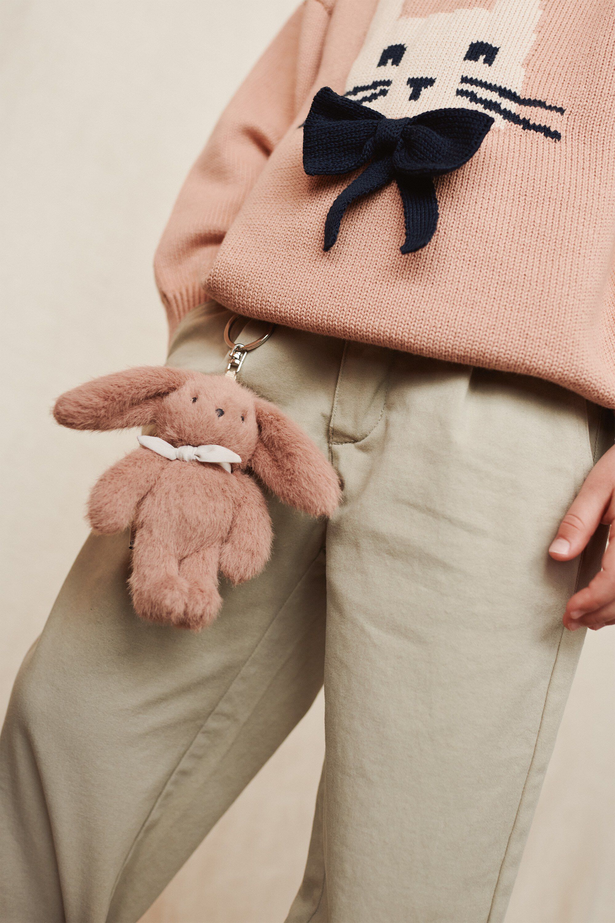 Alfredo Rabbit Keychain