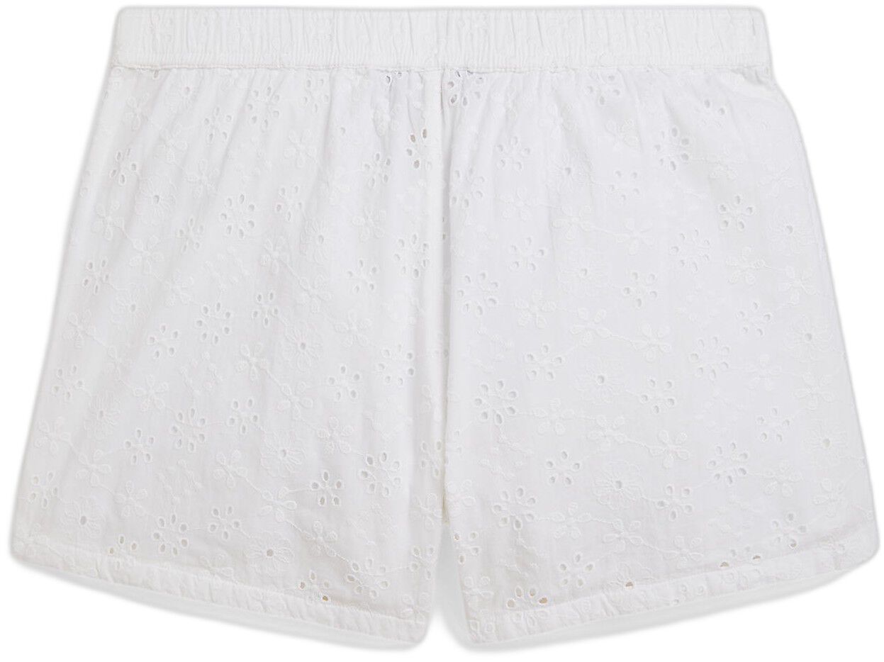 COTTON EYELET-WVN-SHORTS
