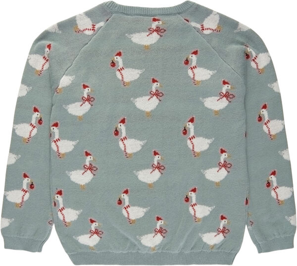 TNHoliday Jacquard Goose Pullover