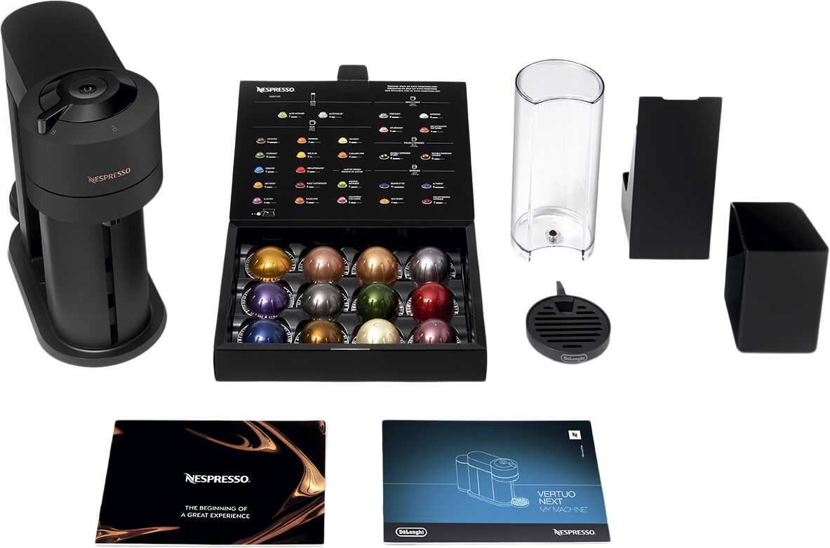 Nespresso Vertuo Next kaffemaskine fra De'Longhi&reg;, Matt Blac