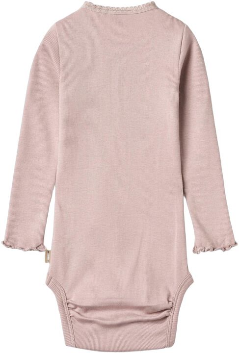 Langærmet Blonde Rib Body Lotta