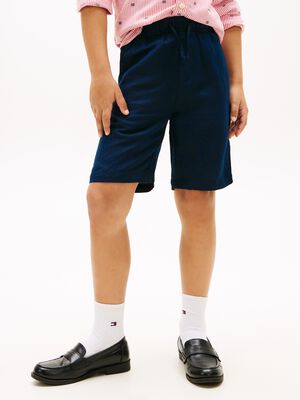 Linen Blend Relaxed Shorts