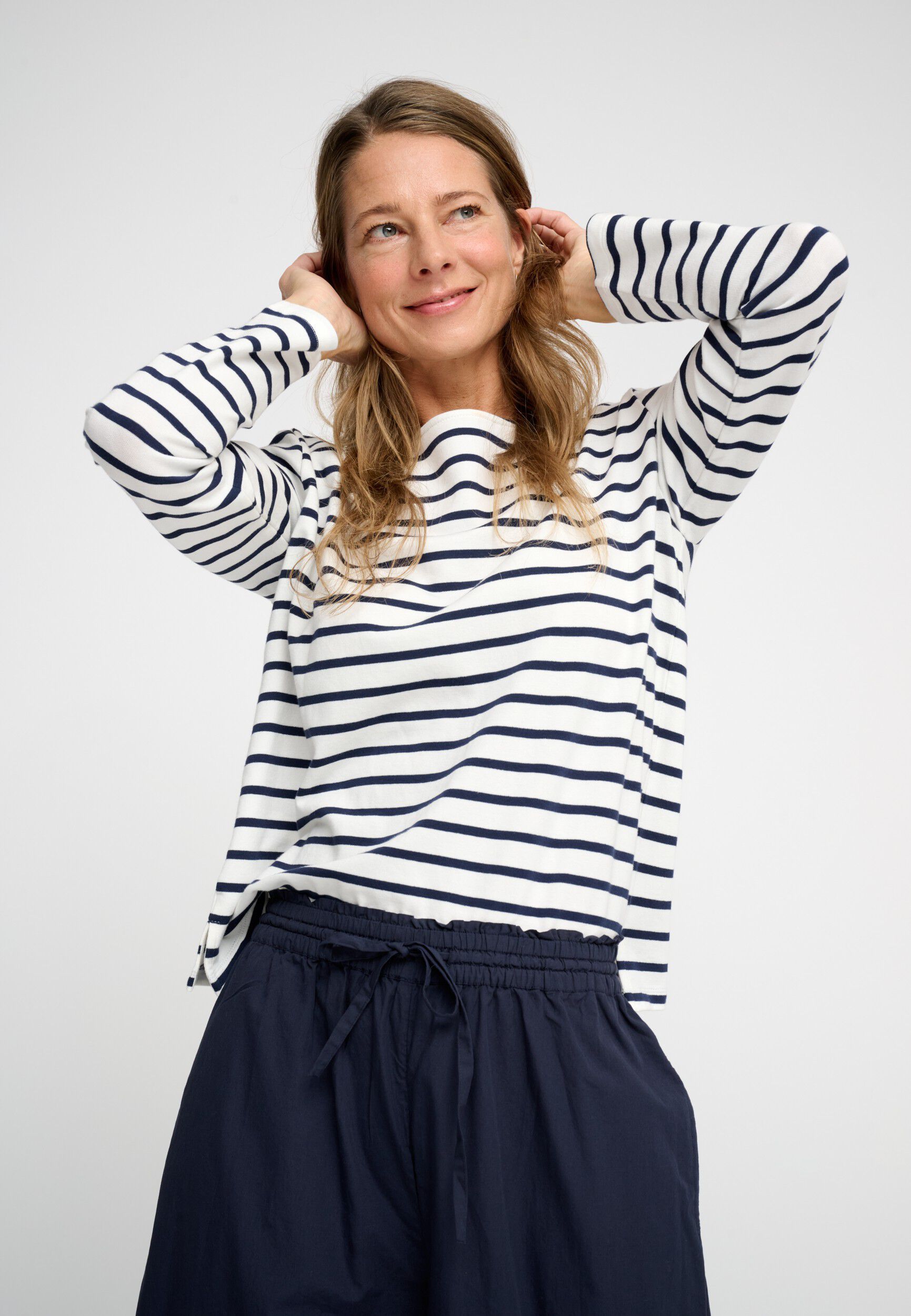 blessed sweatshirt stripe