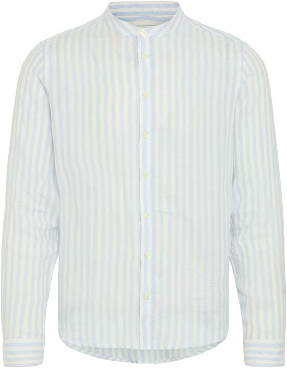 CFANTON LS CC linen striped shirt