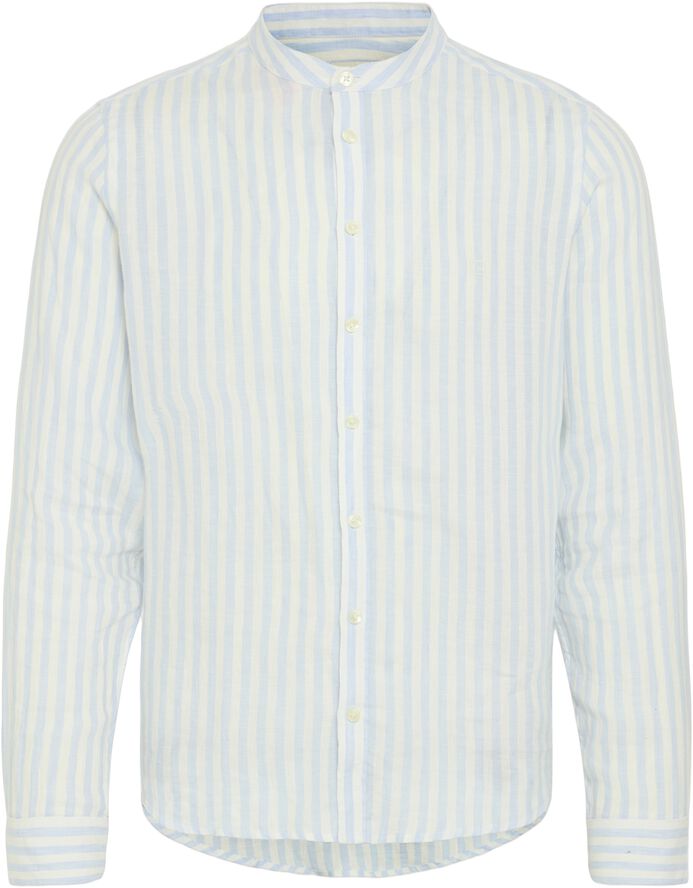 CFANTON LS CC linen striped shirt