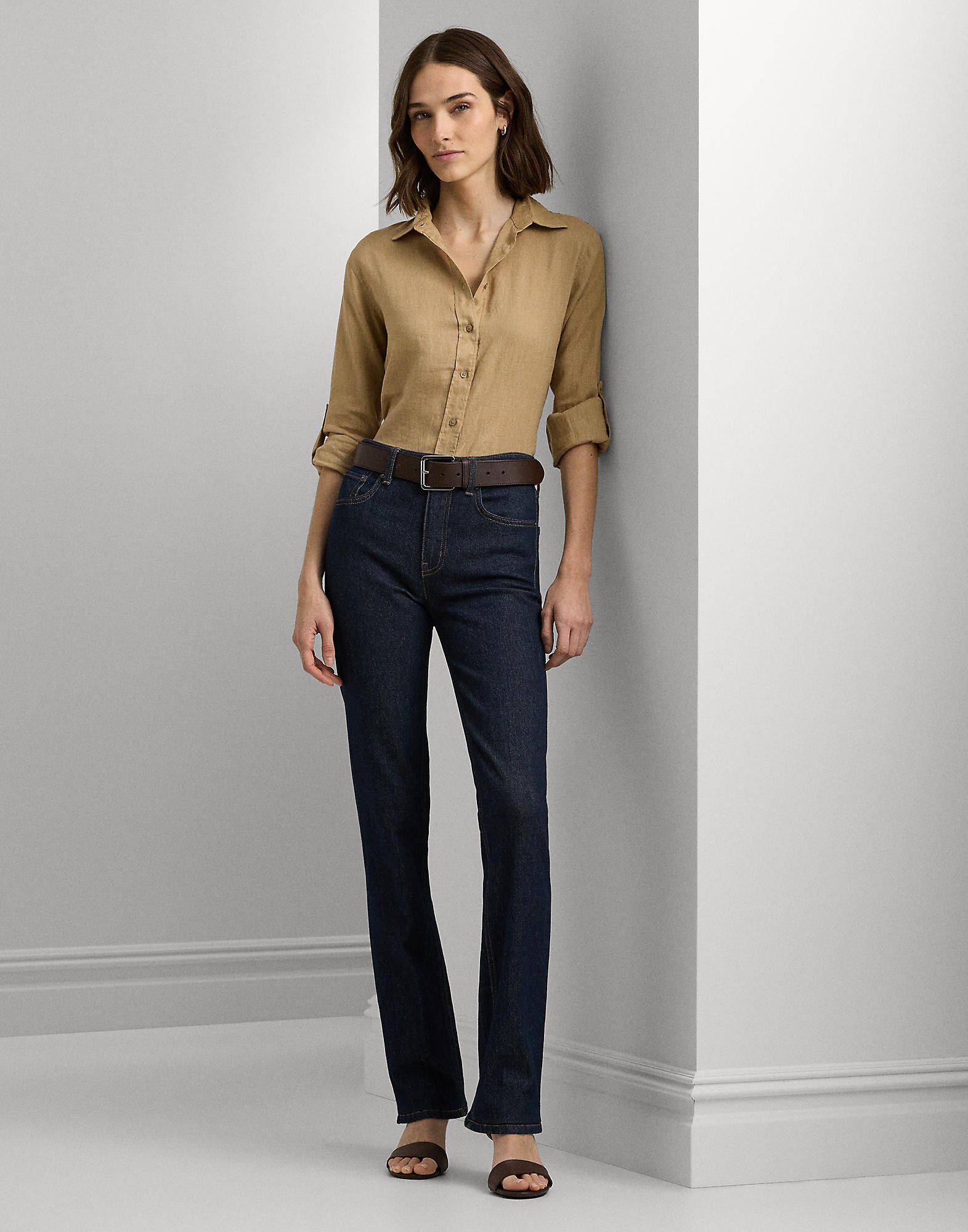 Relaxed Fit Linen Shirt