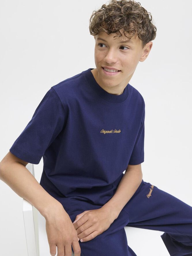 Jornorrebro Emb Tee Ss Cn Noos Jnr