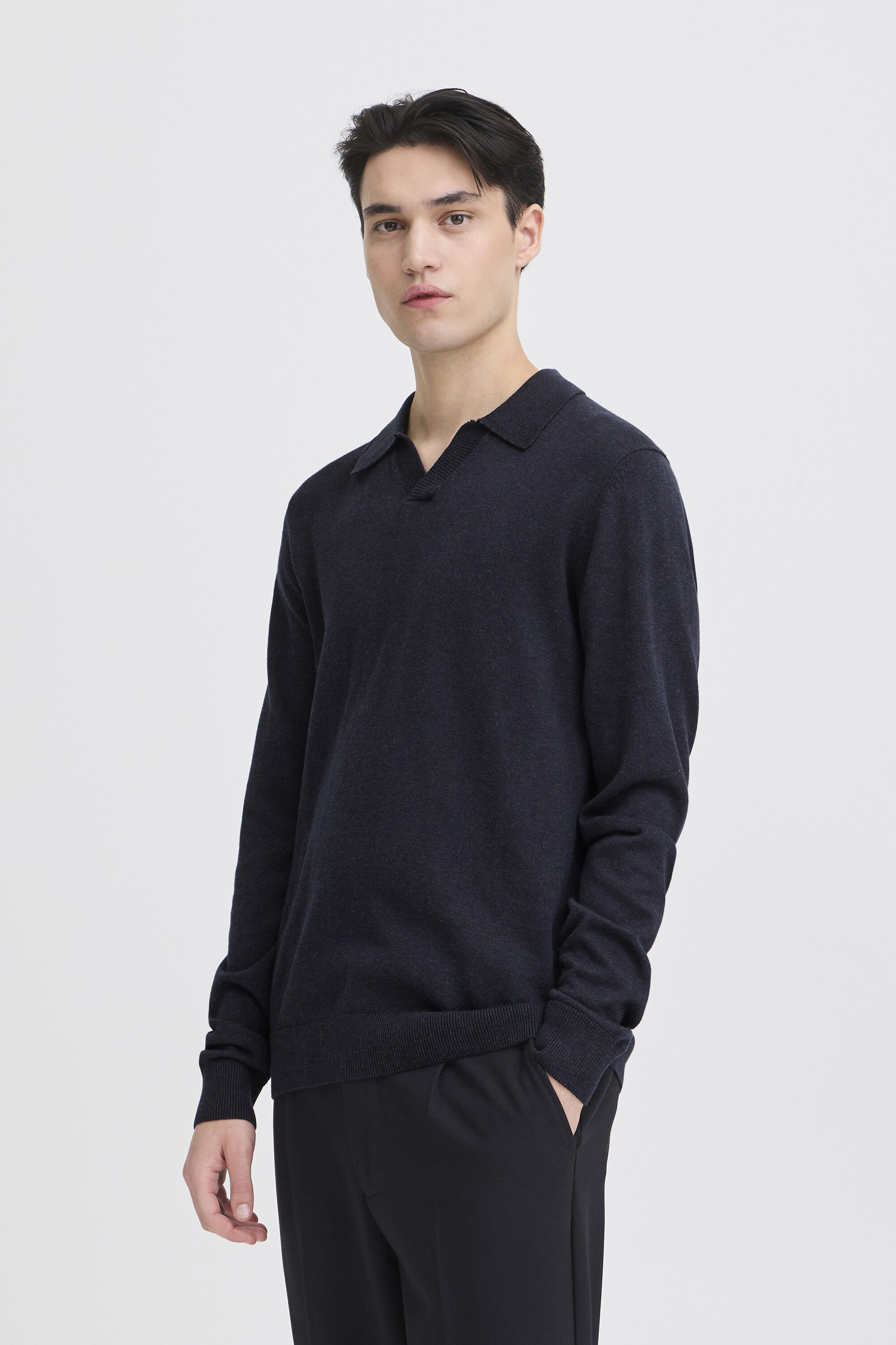 CFBELLS LS POLO KNIT