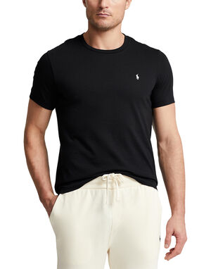 Cotton Jersey Crewneck Sleep Tee