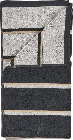 H&aring;ndkle Sauna 50x100 White/Soft Grey/Eucalyptus