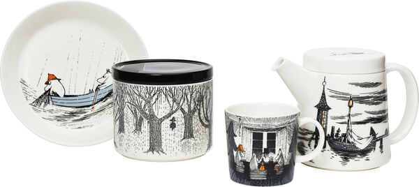 MUMI TALLERKEN 19CM TRO MOD SIN OPRINDELSE