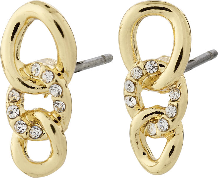 WRENLEY recycled earrings gold-plated