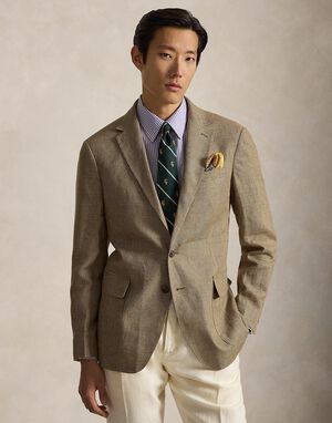 Polo Modern Fit Glen Plaid Sport Coat