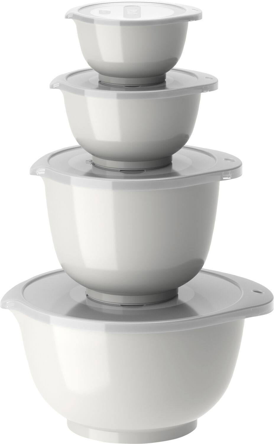 Margrethe-sett 8 dlr 0,25 + 0,5 + 1,5 + 3 L Hvit