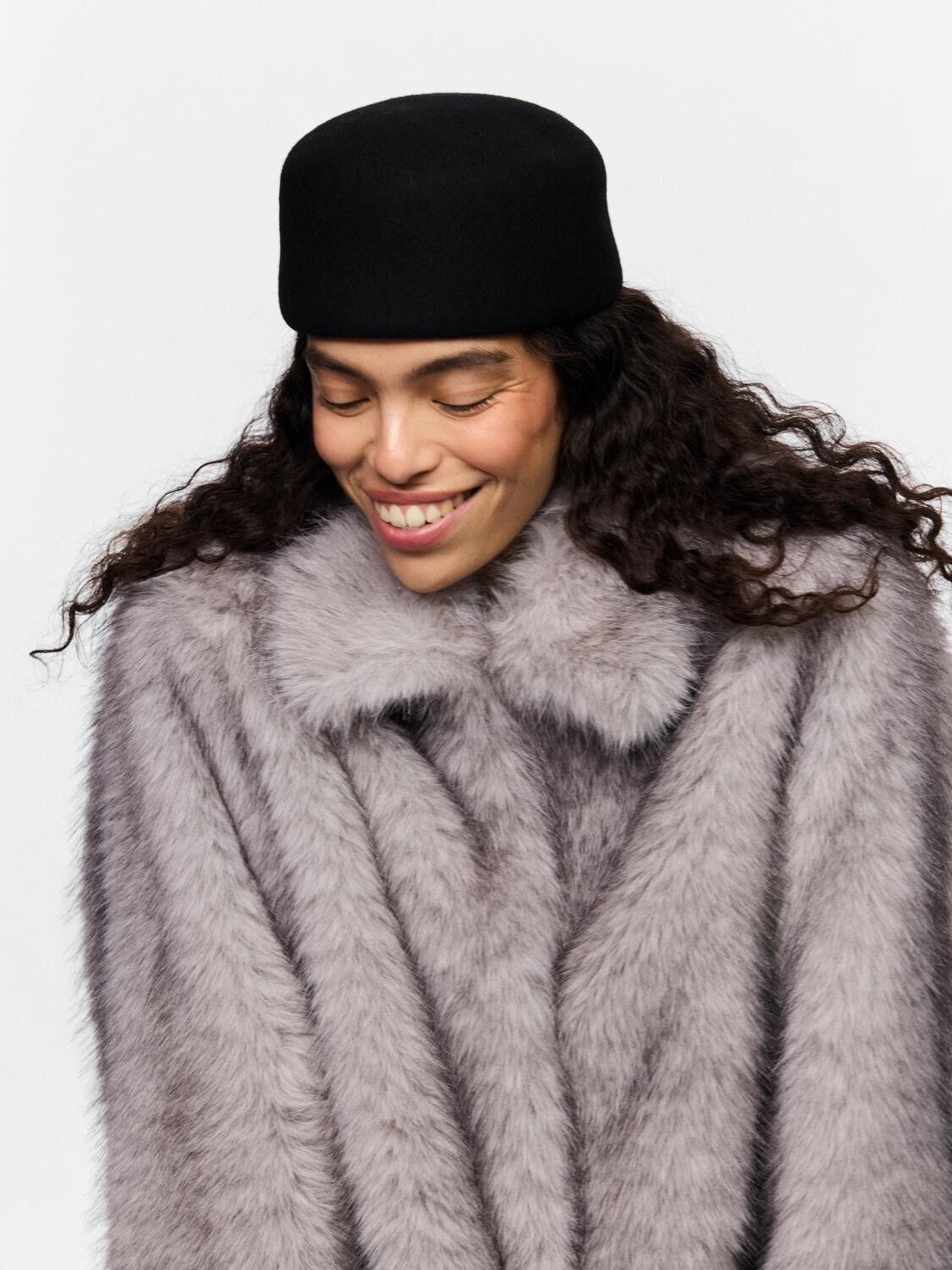 PCVIOLA PILLBOX WOOL HAT BC