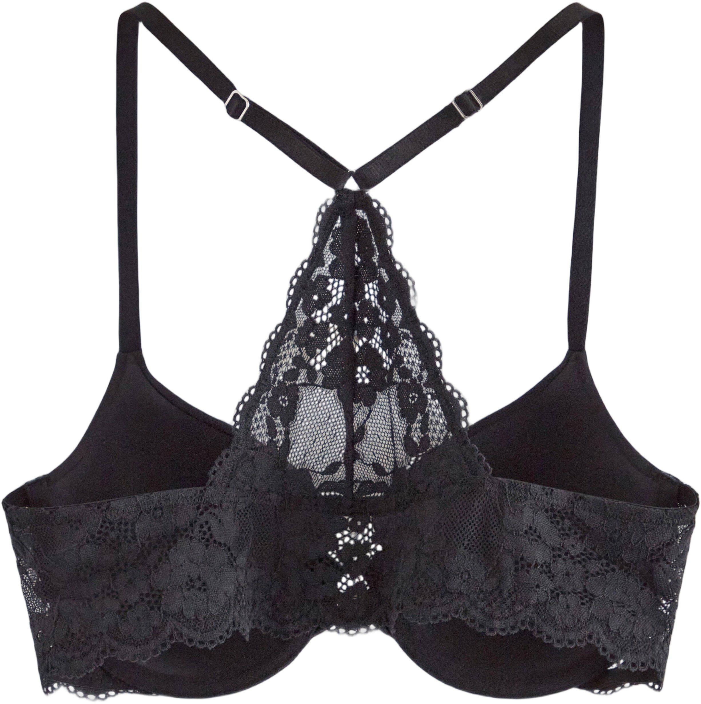 Lilja T-skjorte-BH med lukking foran