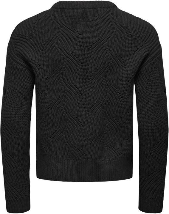 KOGKATIA LS STRUCTURE O-NECK CP KNT