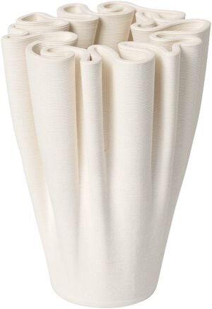 Dedali Vase - H11 - Off-white
