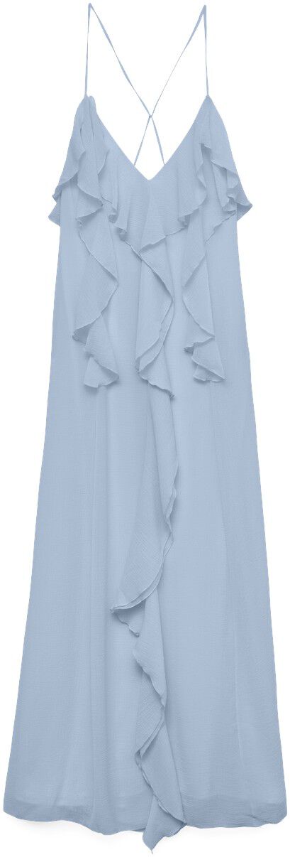 VMCAMILLE SINGLET FRILL DRESS WVN E