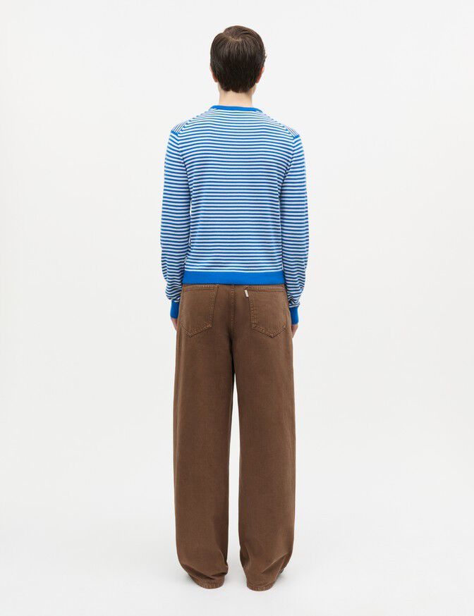 Fine Merino Emma Stripe Knit