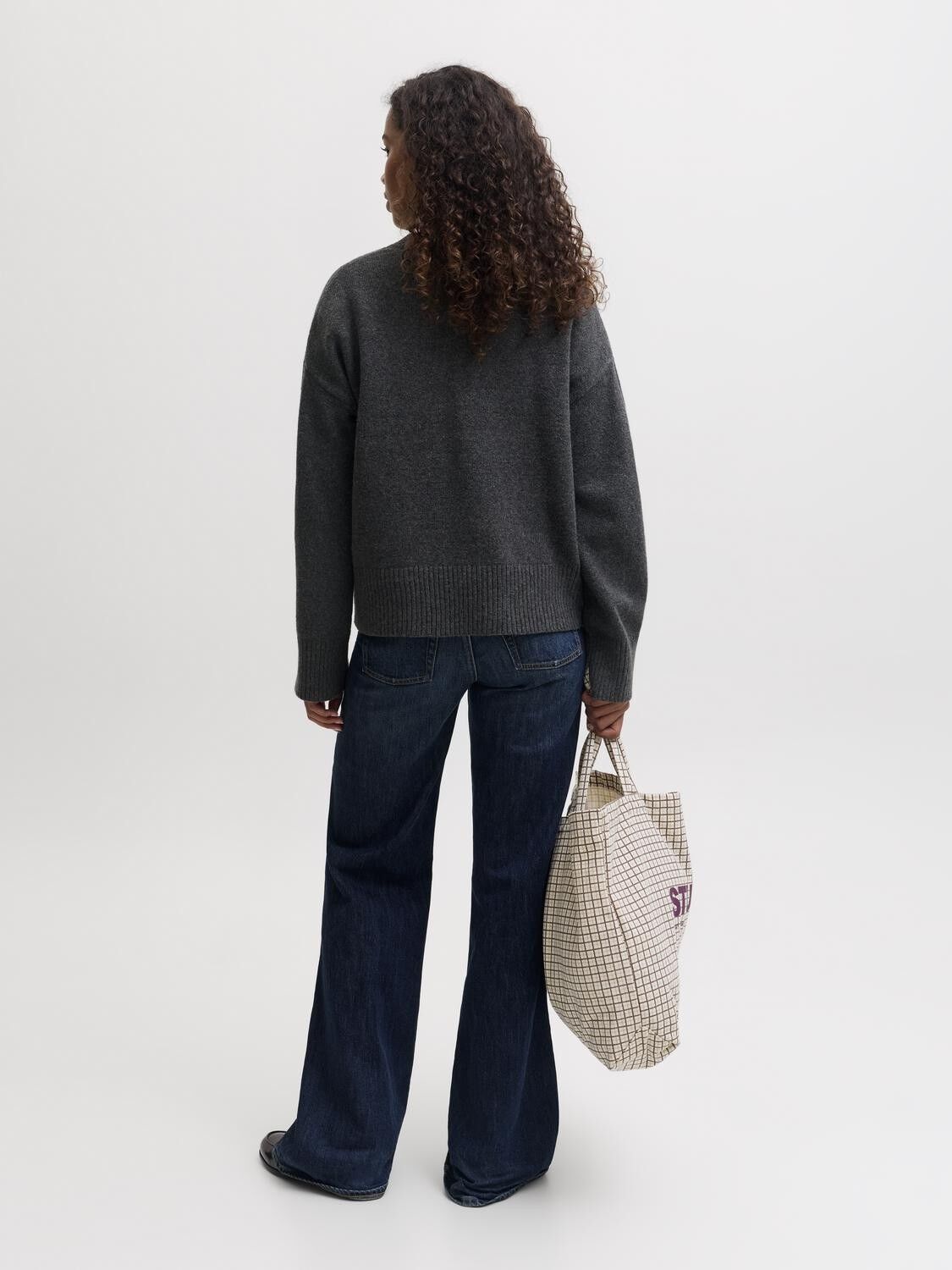 Jxelsa V-Neck Knit Sn