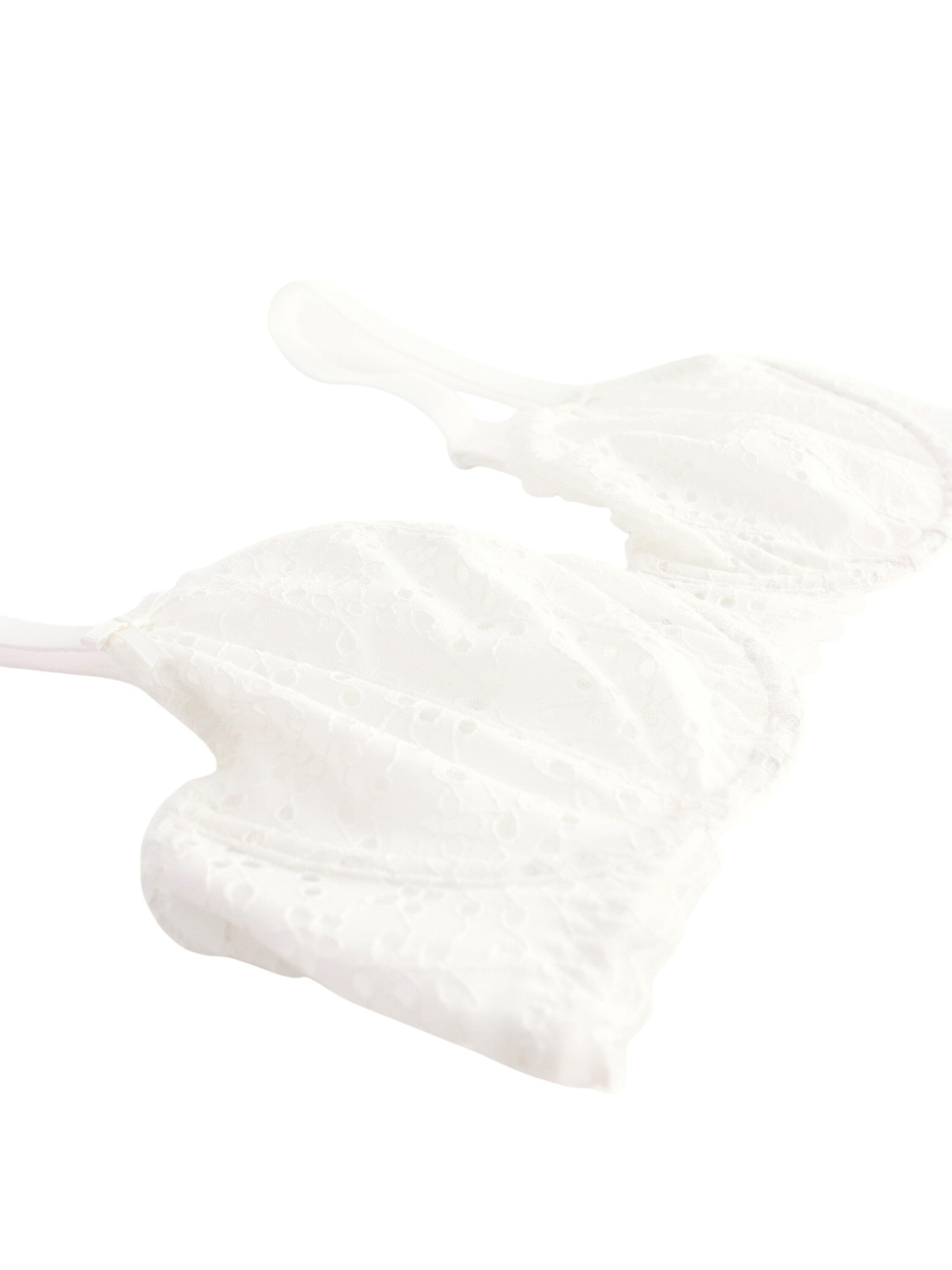 Separat upolstret BH med broderi