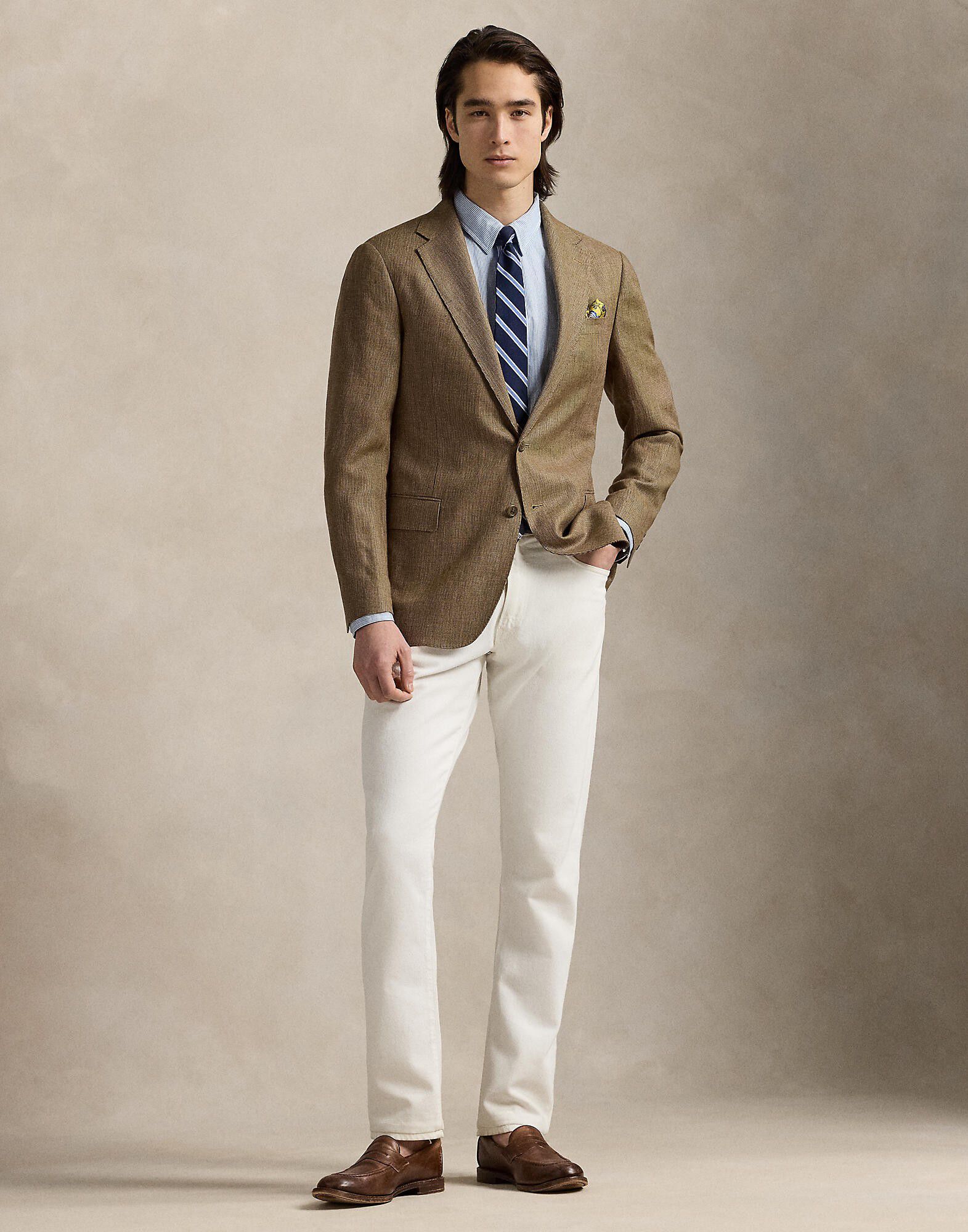 Polo Modern Linen-Blend Twill Sport Coat