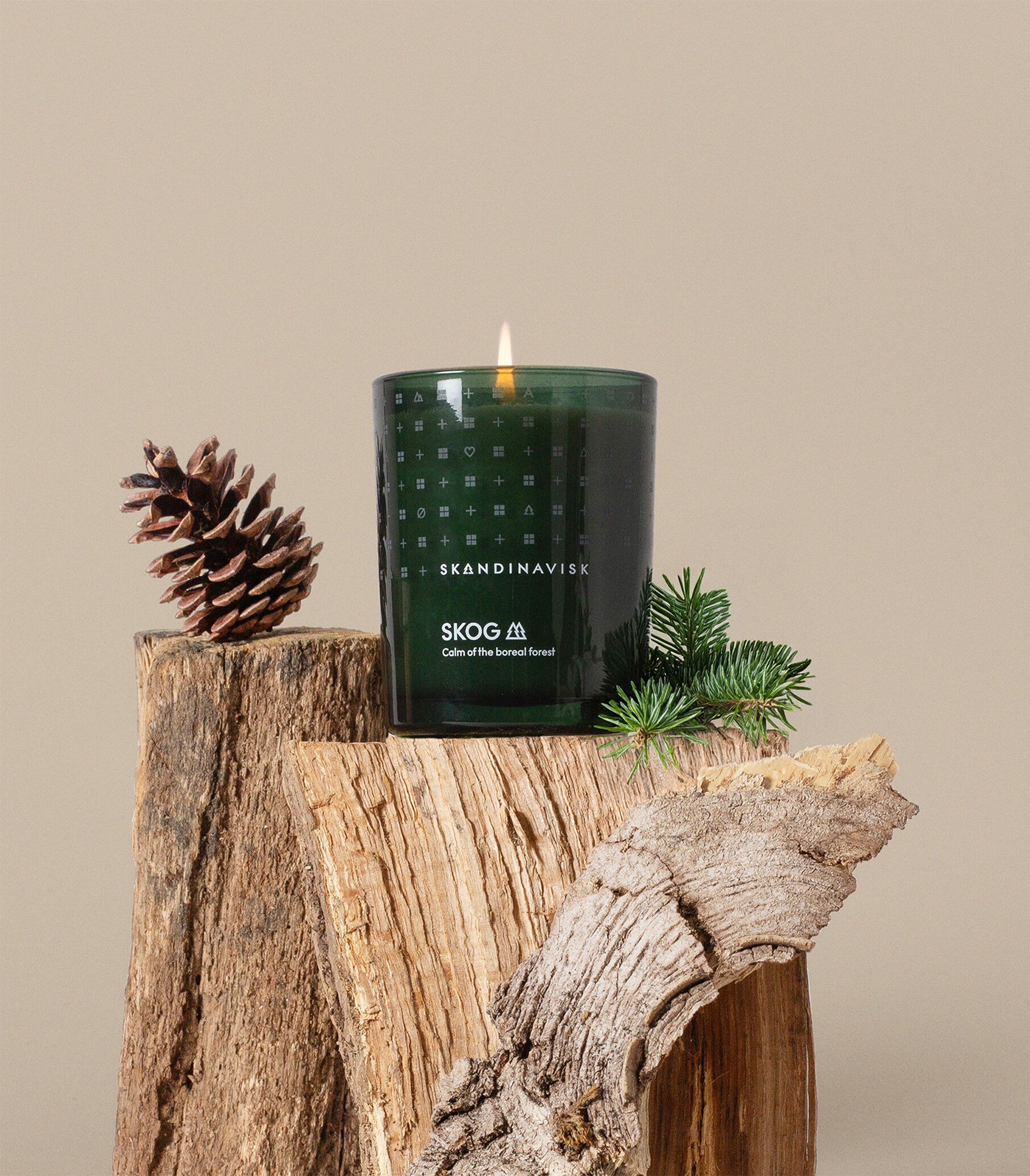 SKOG Scented Candle w Lid 65g