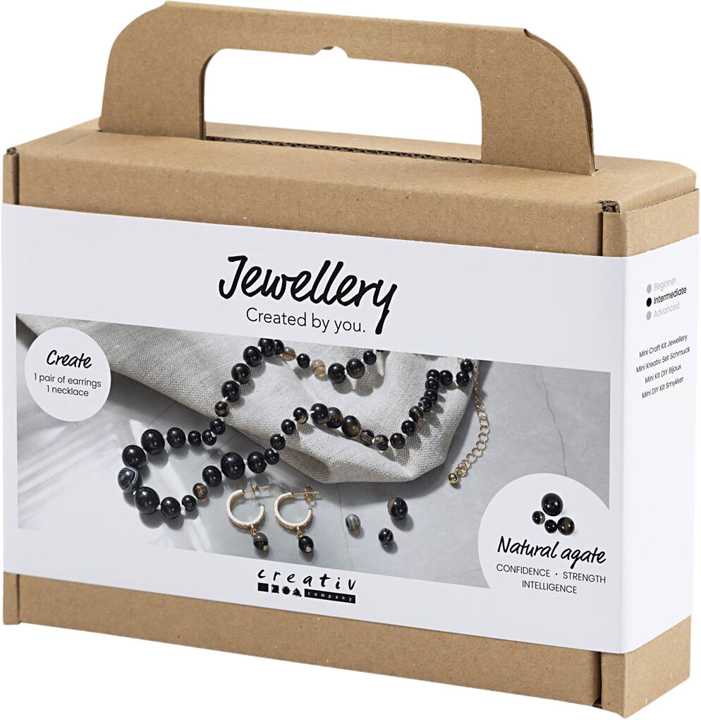 Mini DIY Kit Smykker, Halsk&aelig;de og &oslash;reringe