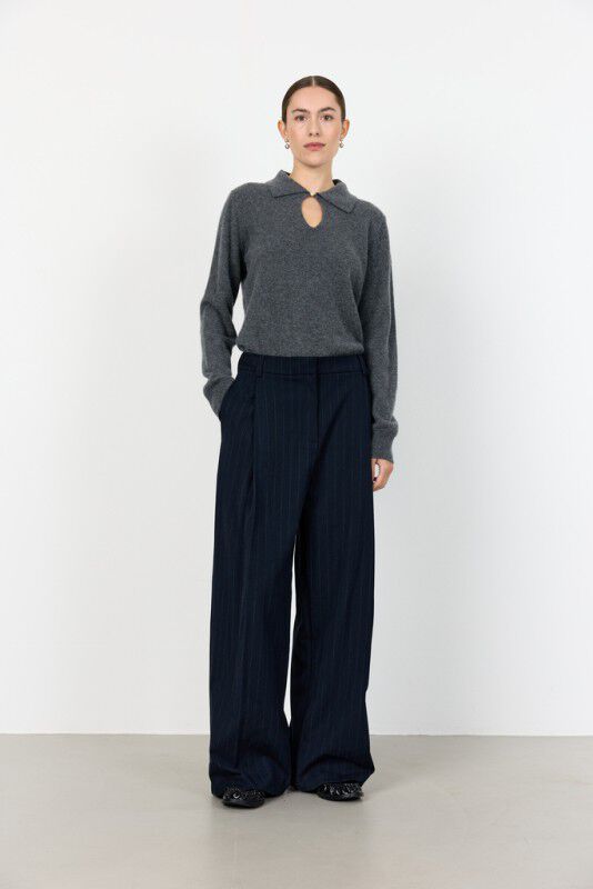 LR-OLIVIA 2 Bukser M&oslash;rk bl&aring;