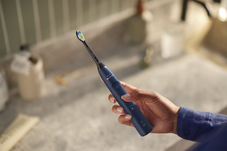 Philips Sonicare 5500 Rechargeable, Hvid/Sort