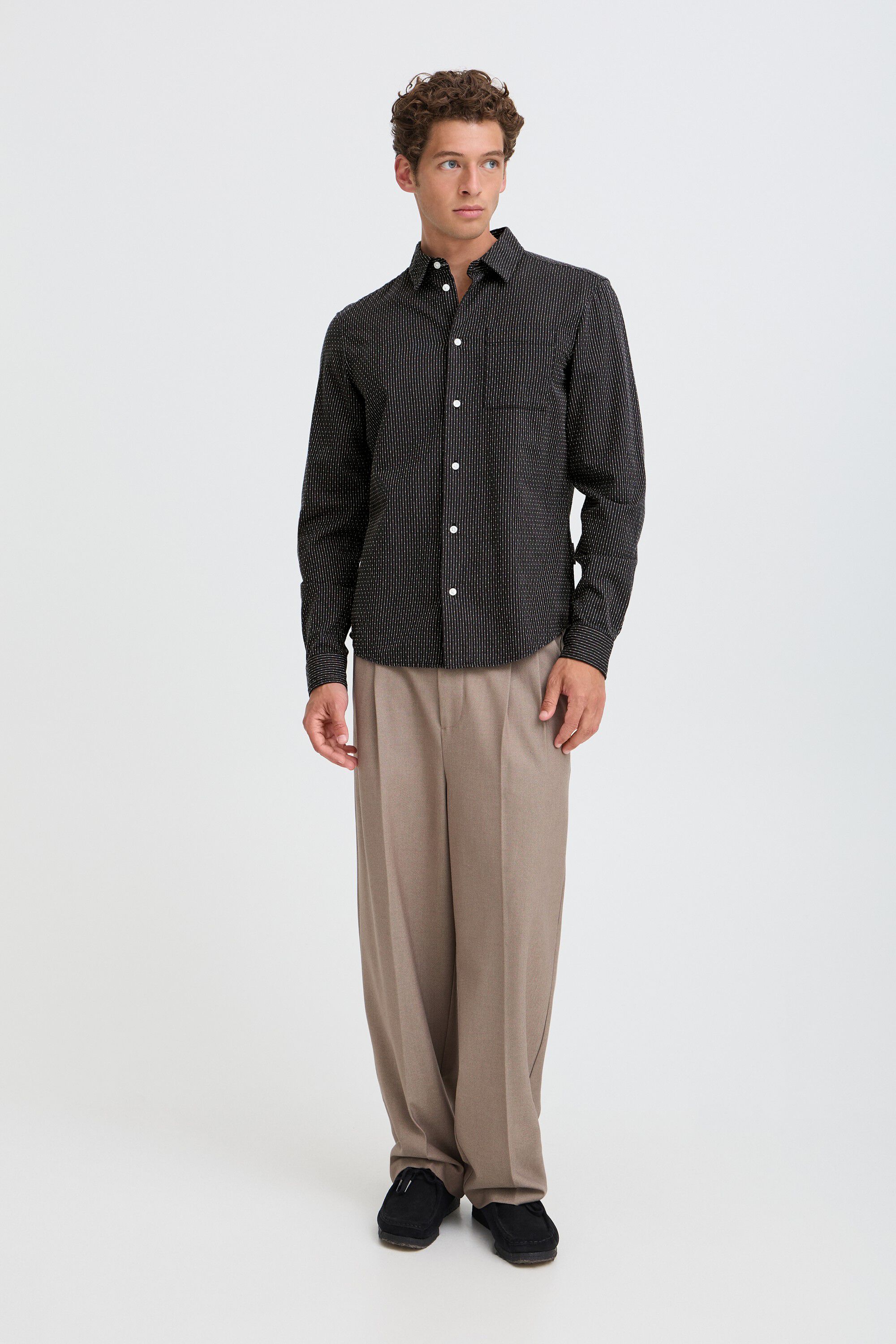 CFSANTOS DOBBY STRIPED SHIRT