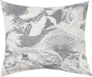 Moomin Pudebetr&aelig;k 50x70 gr&aring;