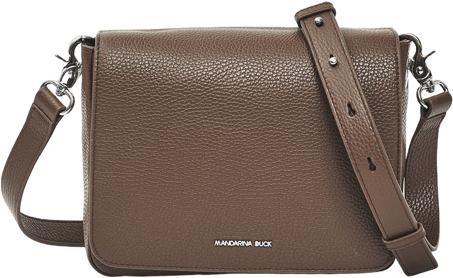 MELLOW LEATHER HUNTING BAG / MILK CHOCOLATE