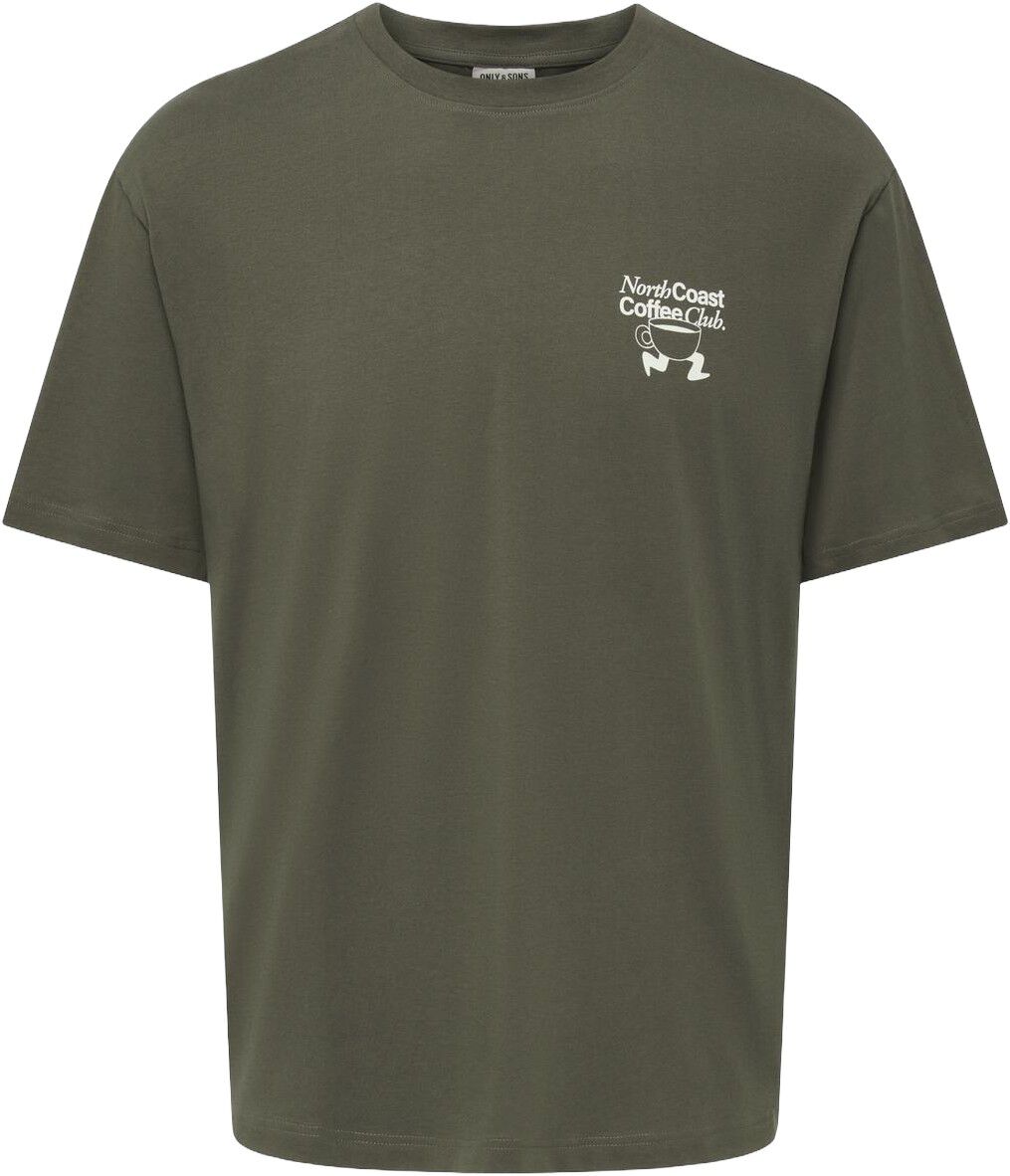 ONSAXEL COFFEE RLX SS TEE