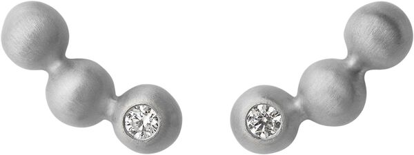 Pebbles 3 studs - silver