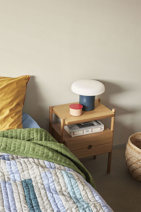 Ateliers Bordlampe Mørkeblå