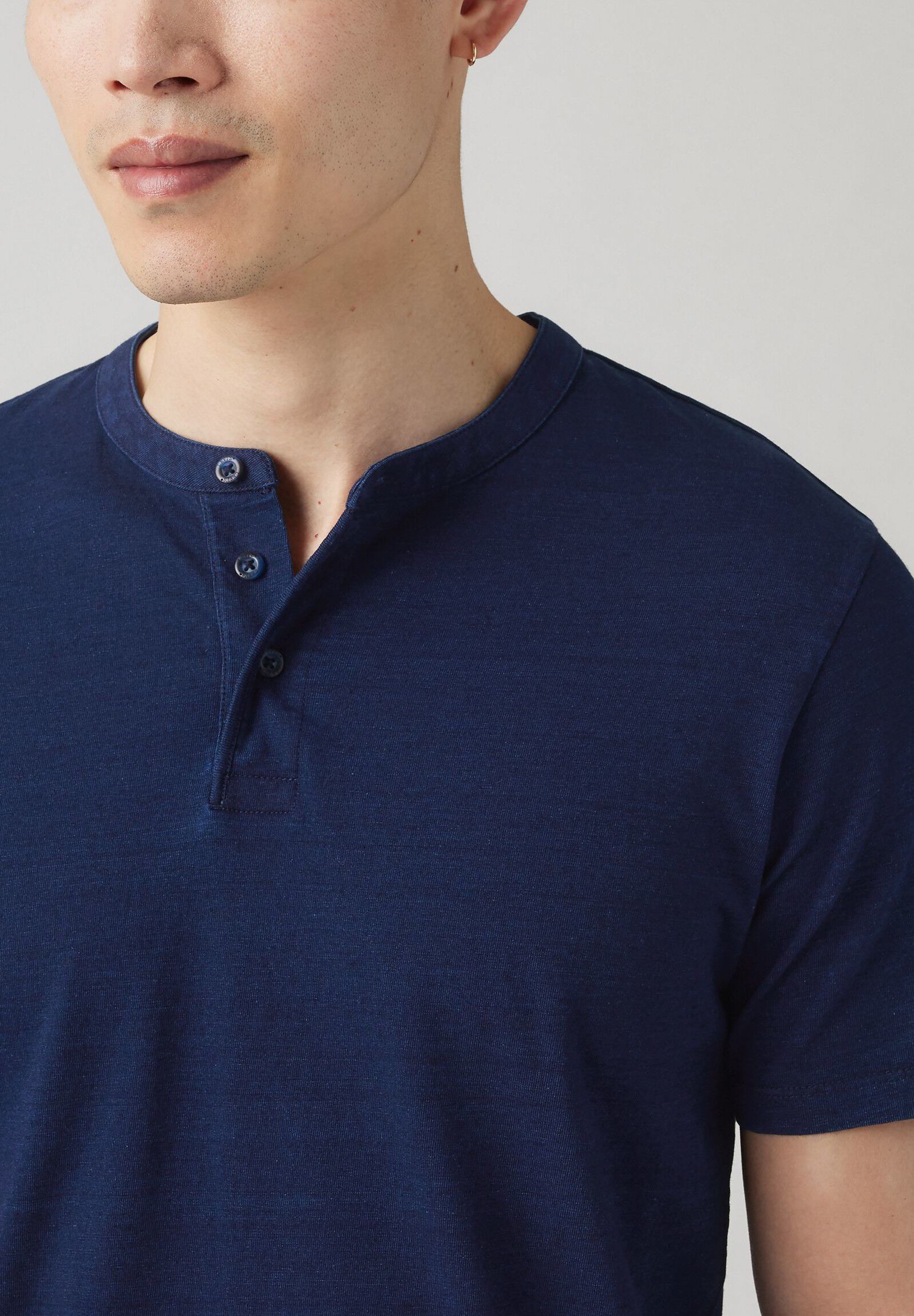 SS HM HENLEY TRUE INDIGO DARK