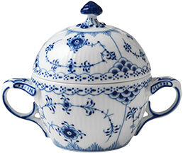 Musselmalet Halvblonde sukkersk&aring;l