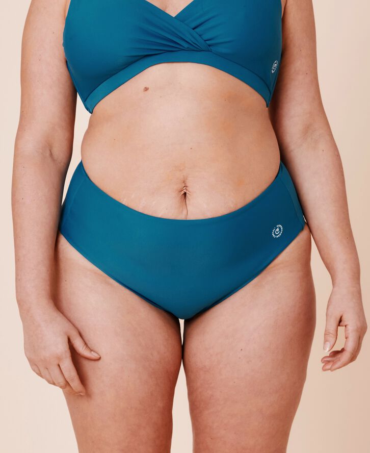 Ubud høgmidjade bikinitruse