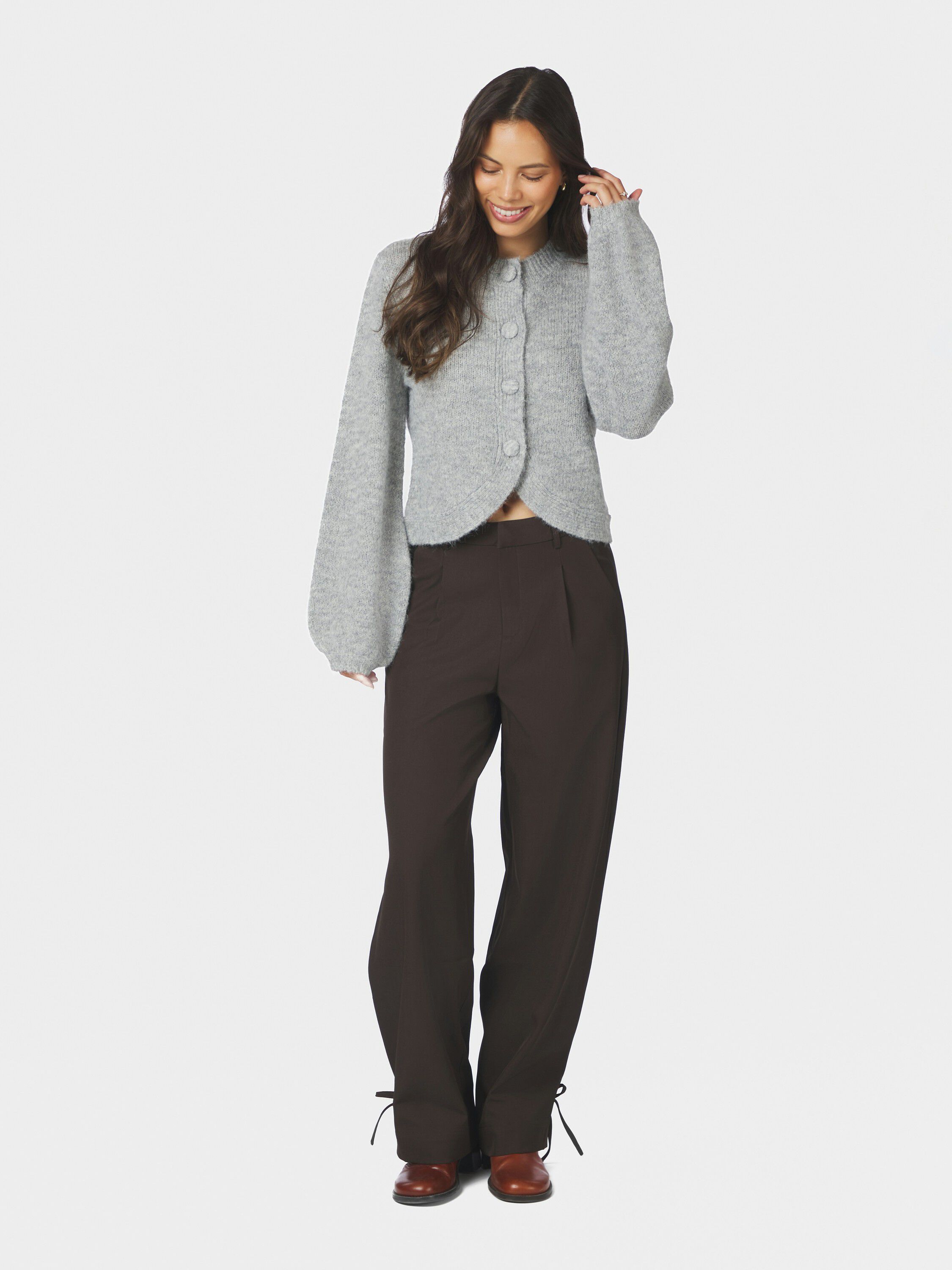 Gio Fluffy Knit Cardigan