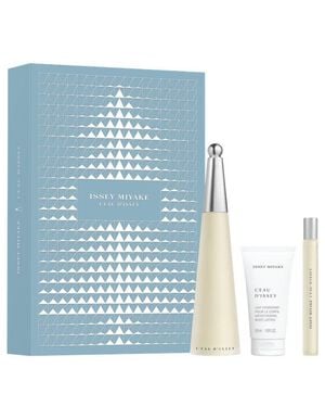 Gift Set LEau dIssey EdT 100 ml + Body Lotion 50 ml + EdT Spray 10 ml