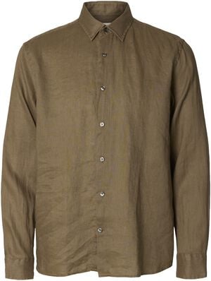 SLHREGKYLIAN LINEN LS SHIRT
