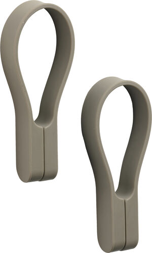 Håndklestropp Loop magnet 2 stk. Taupe