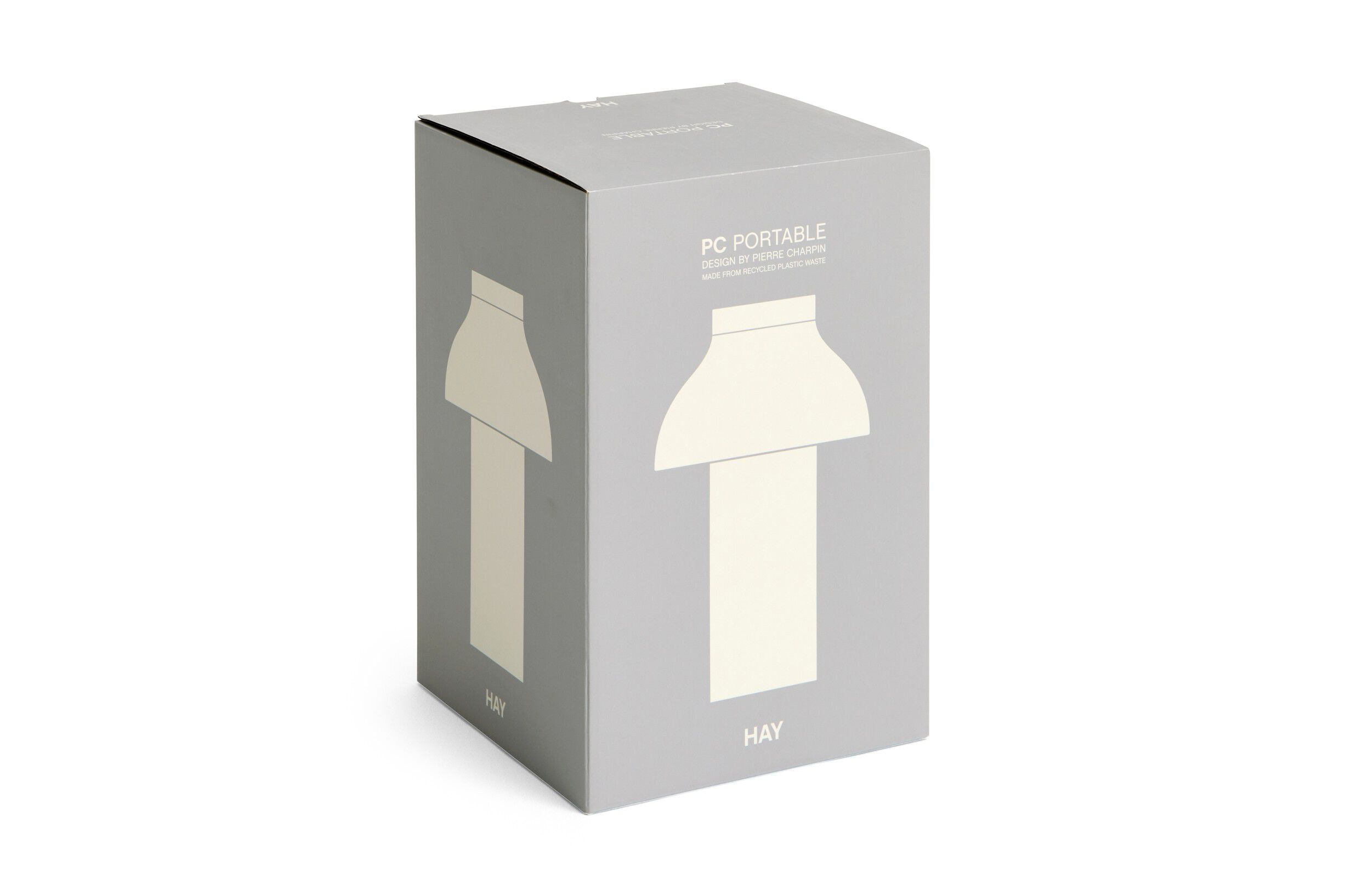 PC Portable Lamp No 2-Cream white