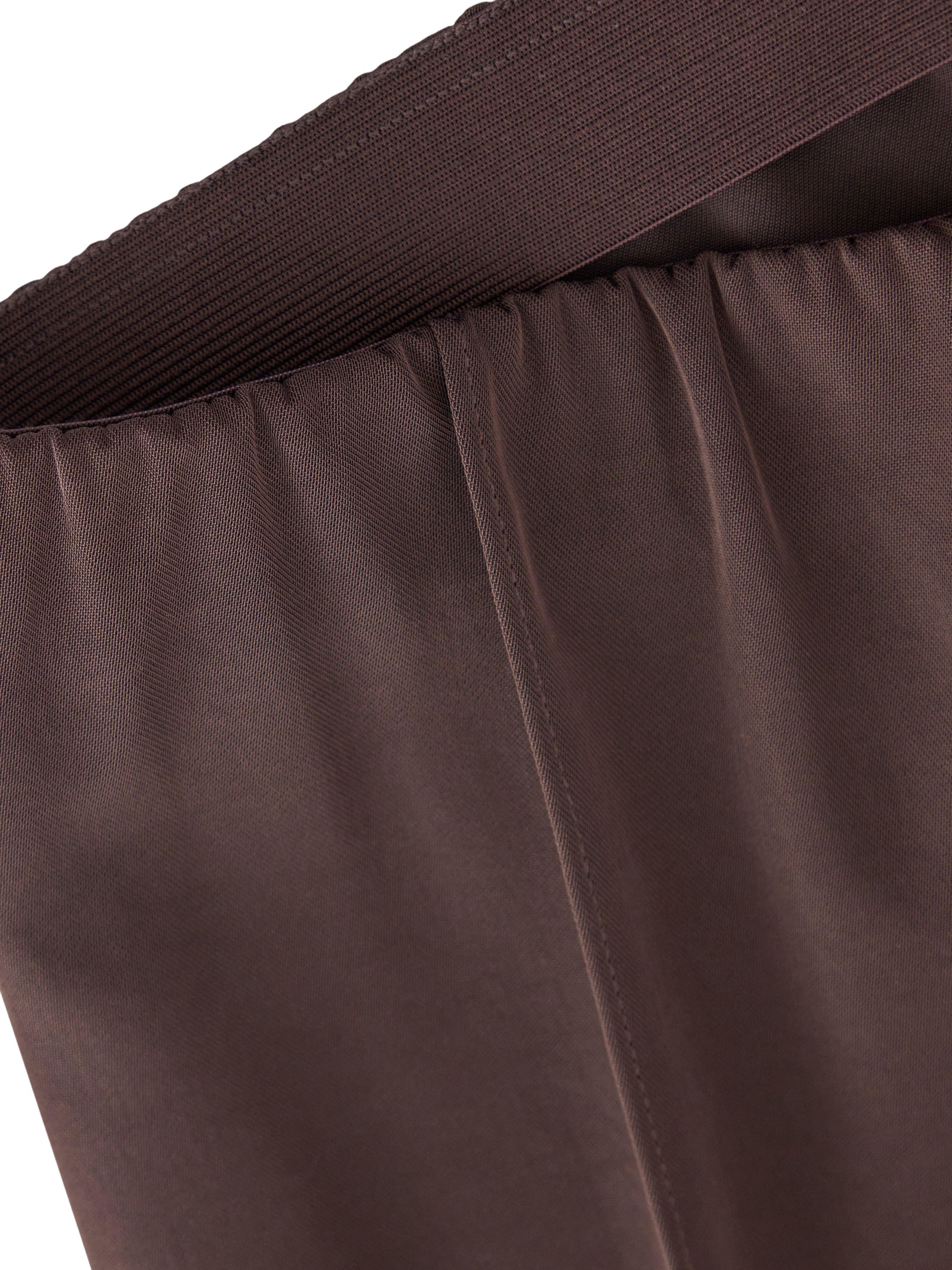 Relaxed jersey trousers with a spor