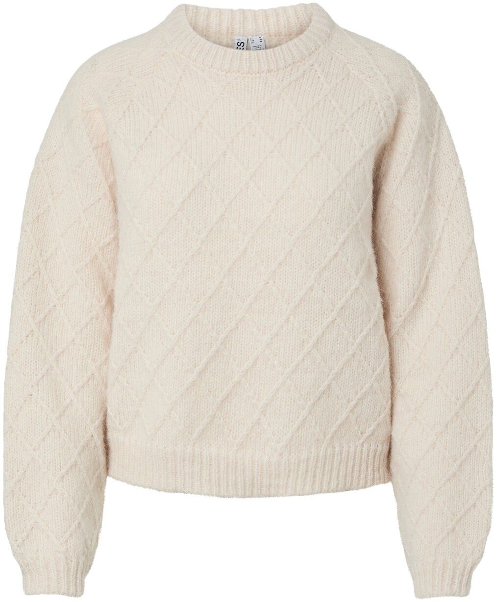 Pcairy Ls O-Neck Knit Bc