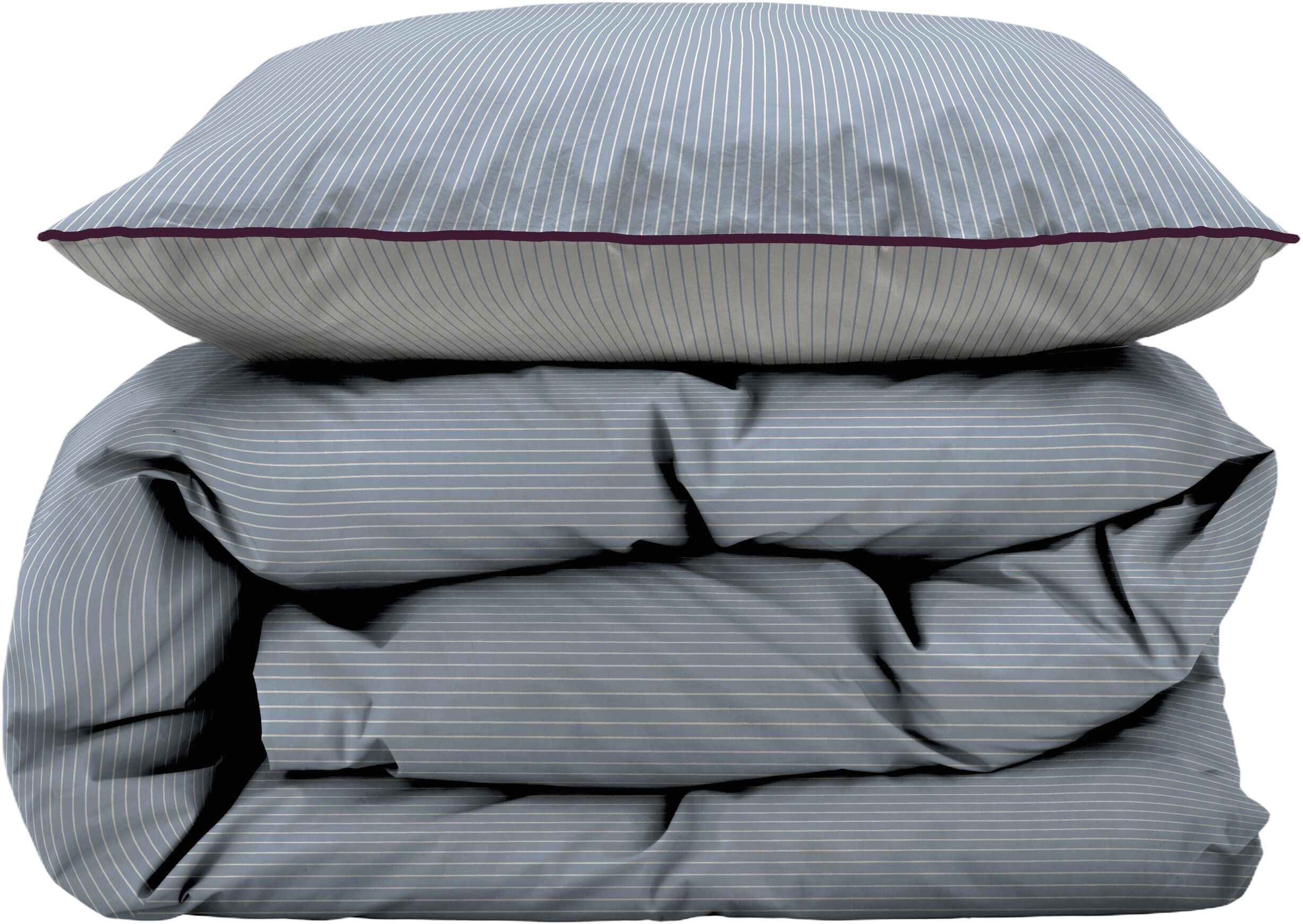 Sengesett 140x200 Frame Linen blue